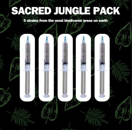 Sacred Jungle 5-Pack Spore Syringes