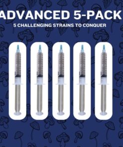 Advanced 5-Pack Spore Syringes